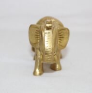 Pure Brass Elephant Handcrafted For Home Decor.